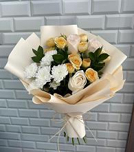 Букет цветов из:  Розы и Хризантемы #REPLACE_PRED# Зеленодольске