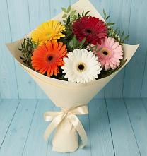 Букет цветов из:  Герберы в Зеленодольске