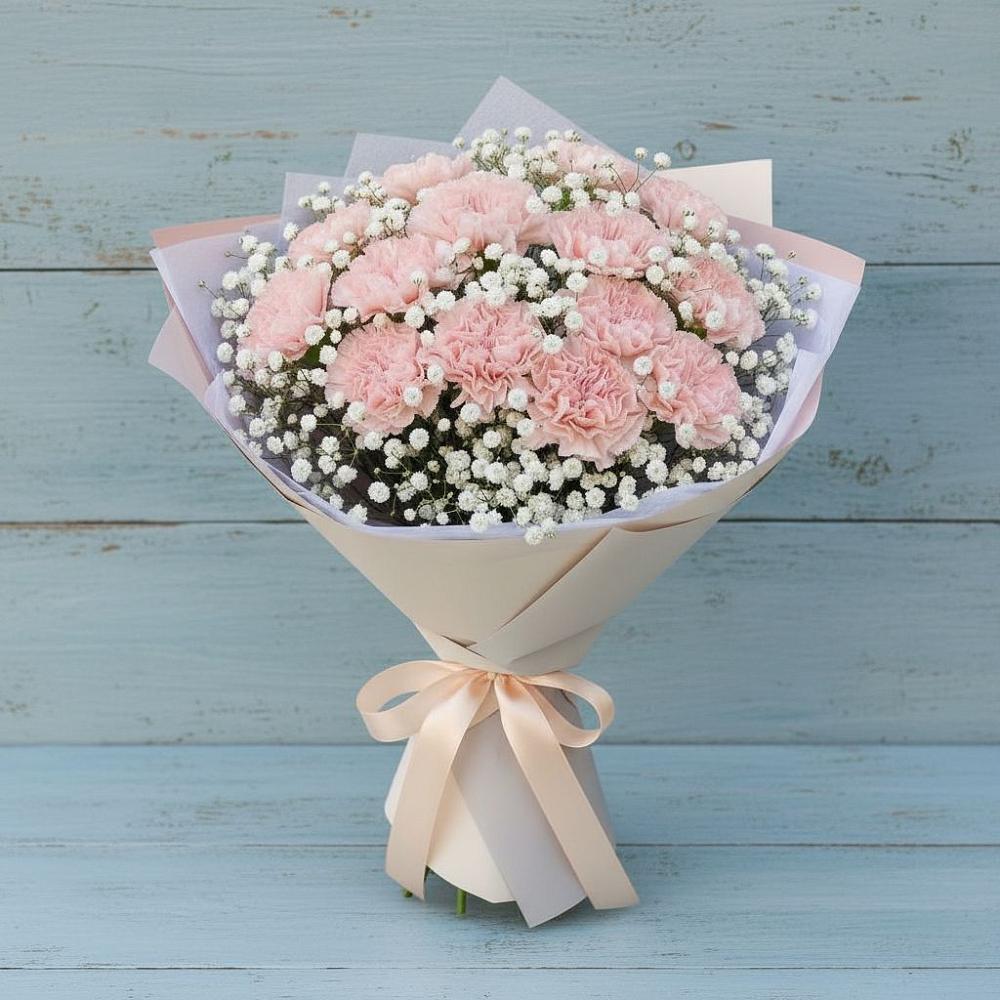 Букет цветов из: Гвоздики в Зеленодольске