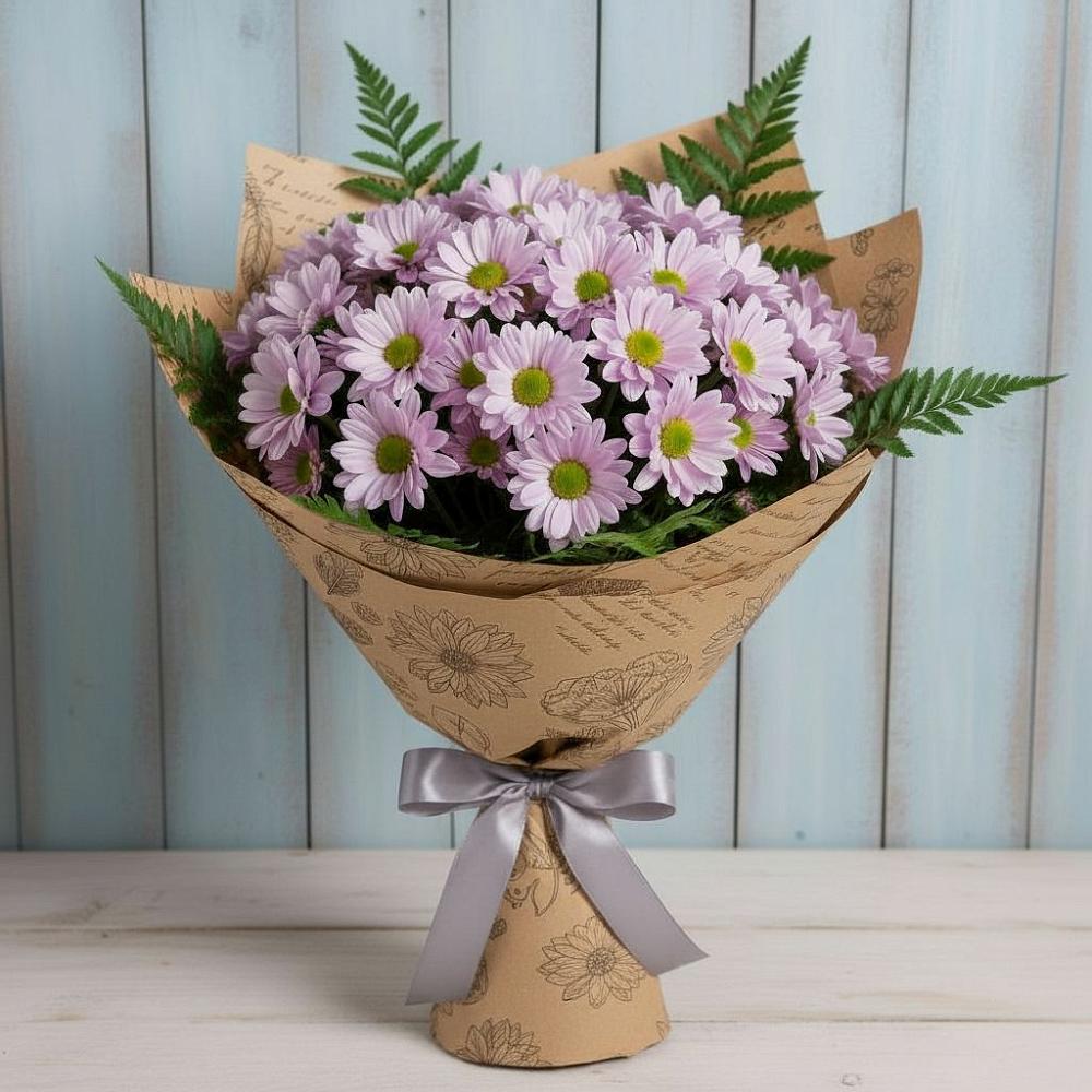 Букет цветов из: Хризантемы в Зеленодольске