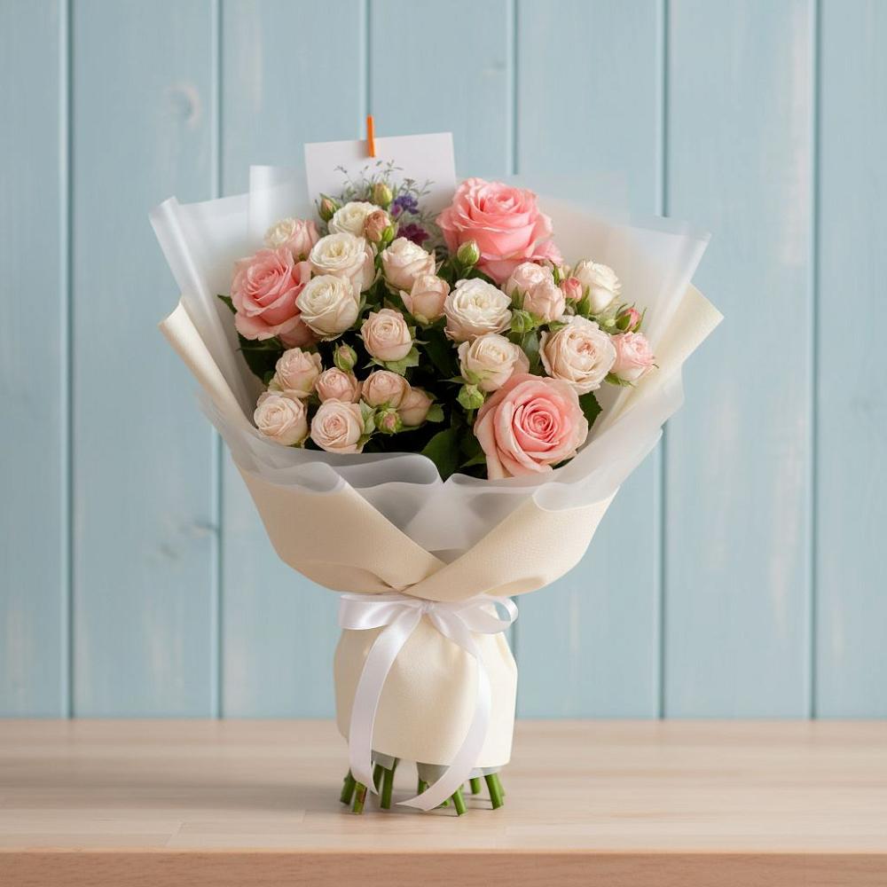 Букет цветов из: Розы в Зеленодольске