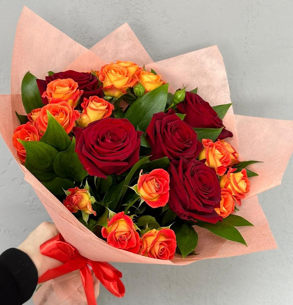 Букет Любовь и восторг в Зеленодольске