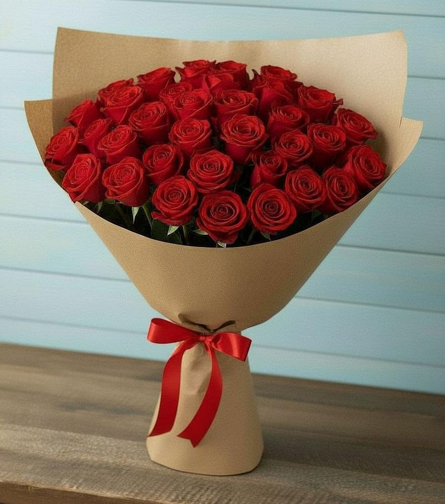 Букет Красные розы Милано в Зеленодольске