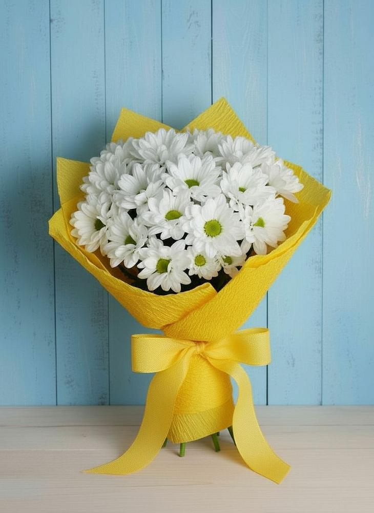 Букет цветов из: Хризантемы в Зеленодольске