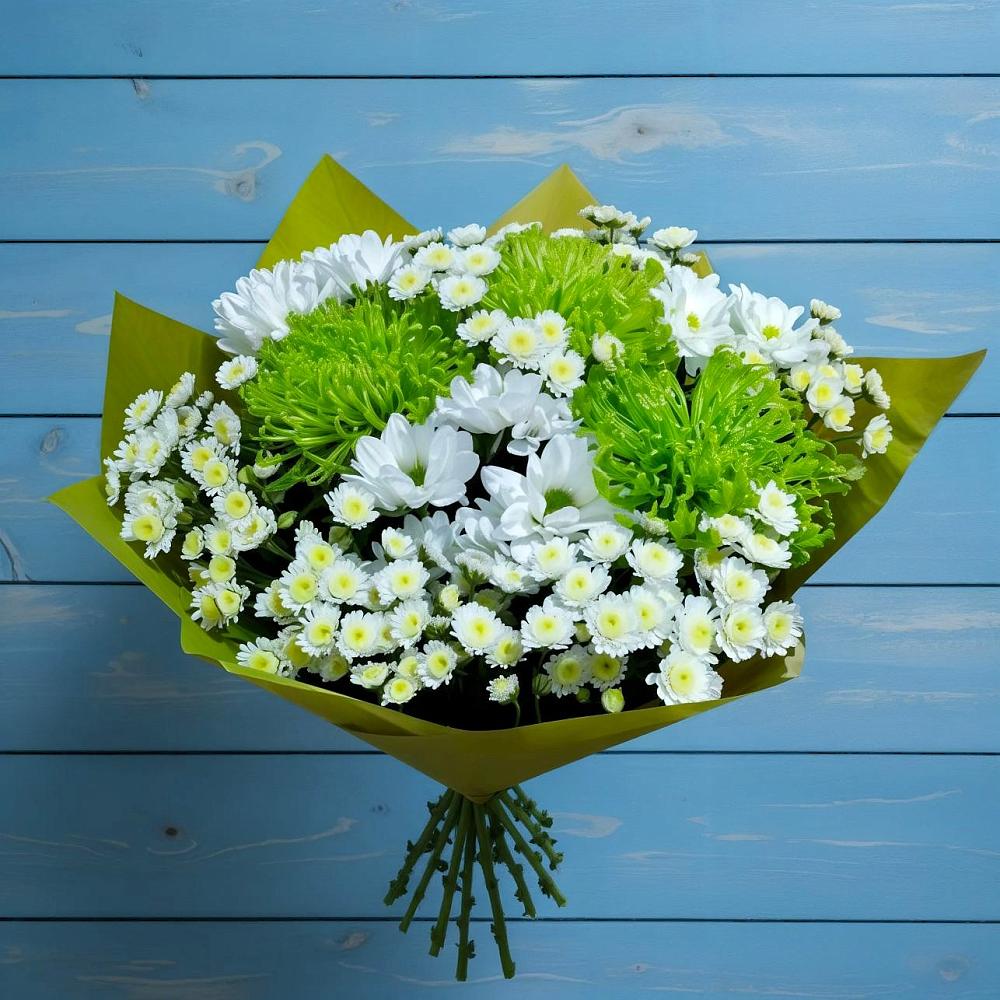 Букет цветов из: Хризантемы в Зеленодольске