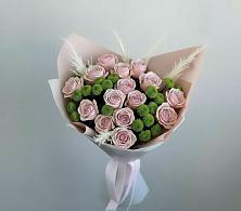 Букет цветов из:  Розы и Хризантемы в Зеленодольске