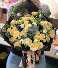 Букет цветов из:  Розы и Лизиантусы #REPLACE_PRED# Зеленодольске